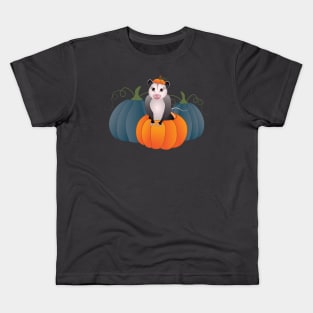 Awesome Possum In A Pumpkin Kids T-Shirt